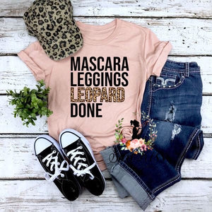 Mascara Leggings   Leopard Done Tee - SKC Boutique